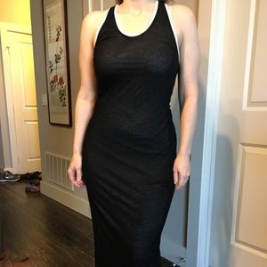 Helmet Lang maxi dress.